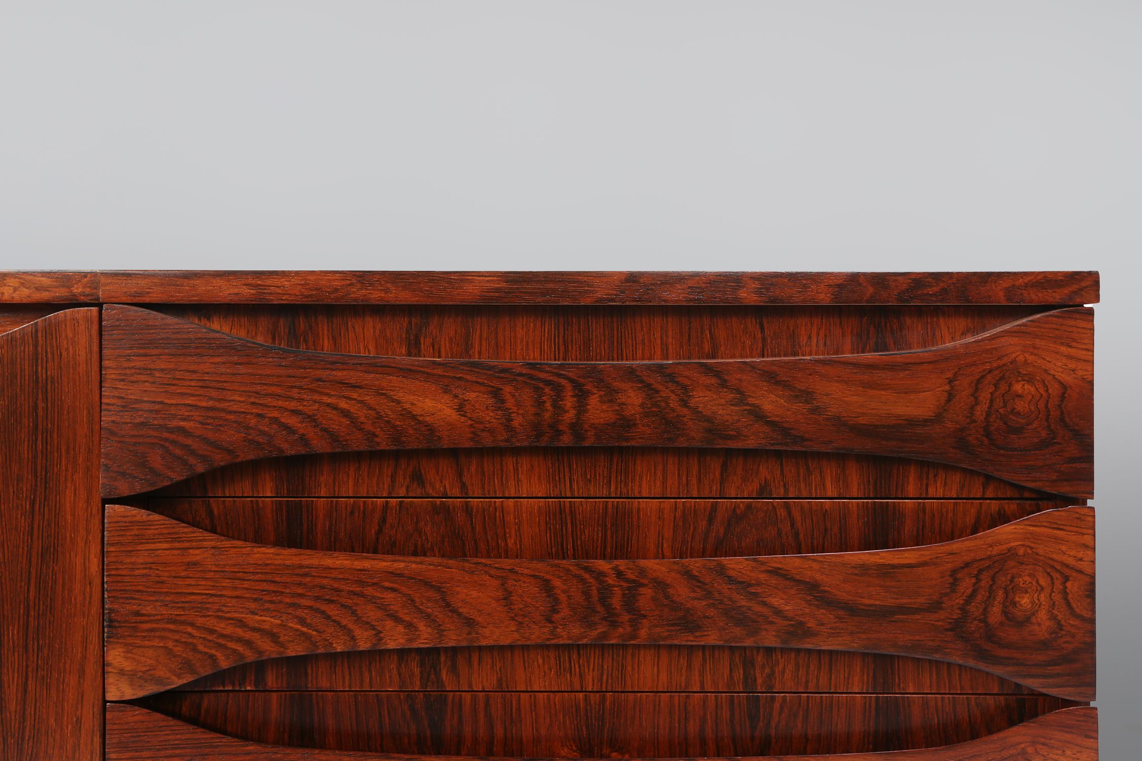 Belgian Mid-Century Rosewood Highboard, 1960s thumbnail